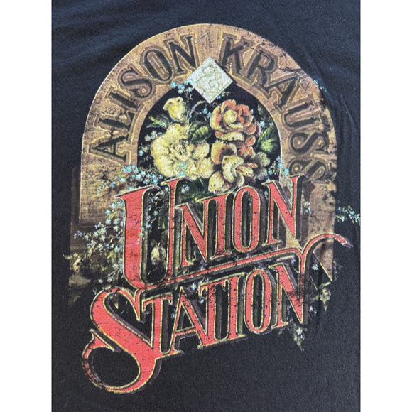 Alison Krauss Union Station T-shirt LG Graphic Black Women XXL - Picture 2 of 6